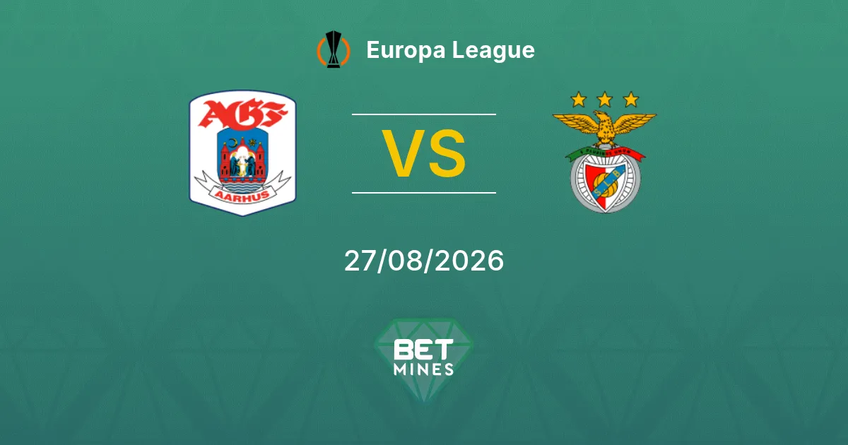Pronóstico AGF vs Benfica: Previa y Análisis del Partido | Europa League 27-08-2026