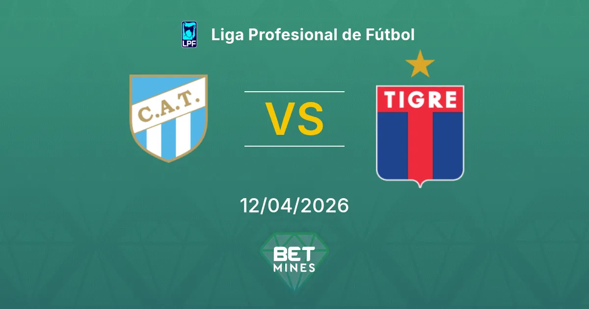 Atlético Tucumán vs Tigre Pronóstico: Previa del Partido y Análisis | Liga Profesional de Fútbol 12-04-2026