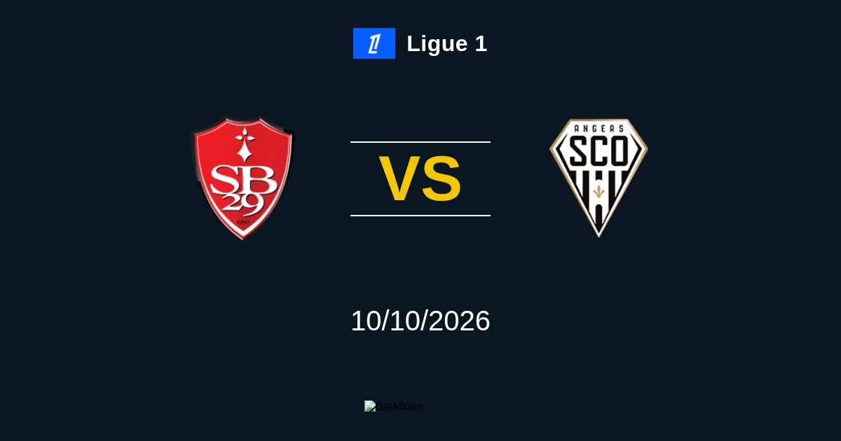 Brest vs Angers SCO Prediction: Match Preview and Analysis | Ligue 1 10-10-2026