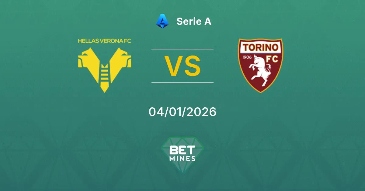 Hellas Verona vs Torino Pronostico: Anteprima e Analisi della Partita | Serie A 04-01-2026