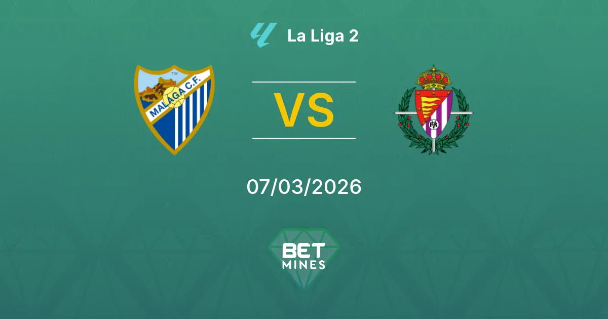 Málaga vs Real Valladolid Prediction: Match Preview and Analysis | La Liga 2 07-03-2026