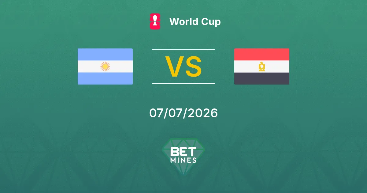 Argentina vs Egypt Prediction: Match Preview and Analysis | World Cup 07-07-2026