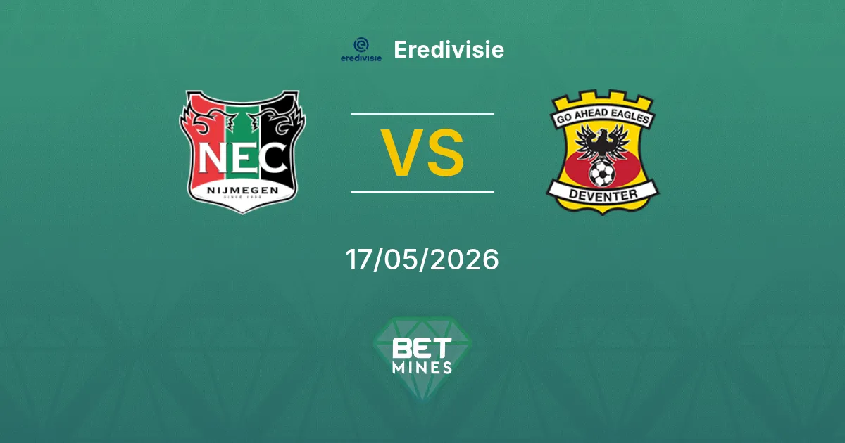 NEC Nijmegen vs Go Ahead Eagles Pronostico: Anteprima e Analisi della Partita | Eredivisie 17-05-2026