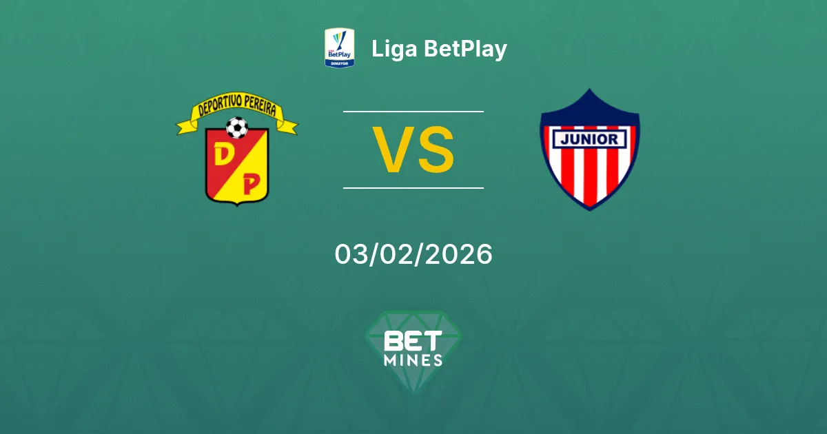 Deportivo Pereira vs Junior FC Prediction: Match Preview and Analysis | Liga BetPlay 03-02-2026