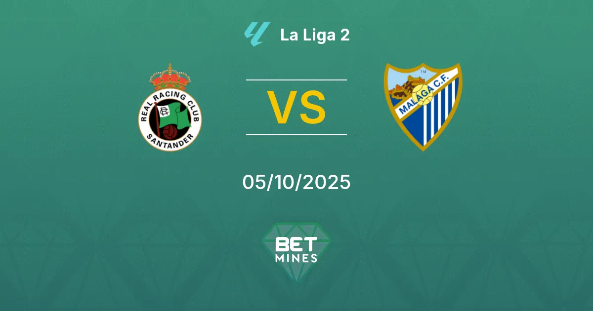 Racing Santander vs Málaga Pronostico: Anteprima e Analisi della Partita | La Liga 2 05-10-2025
