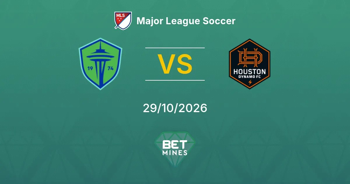 Seattle Sounders x Houston Dynamo Palpite: prévia e análise da partida | Major League Soccer 29-10-2026