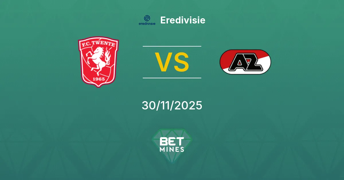 FC Twente vs AZ Prediction: Match Preview and Analysis | Eredivisie 30-11-2025