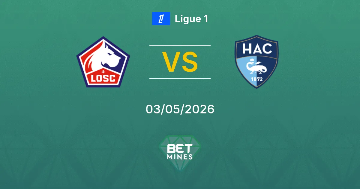 LOSC Lille vs Le Havre Pronostico: Anteprima e Analisi della Partita | Ligue 1 03-05-2026