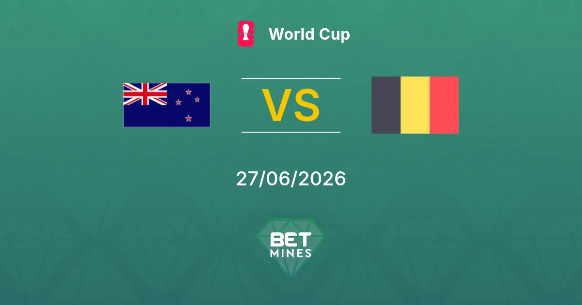 Nuova Zelanda vs Belgio Pronostico: Anteprima e Analisi della Partita | Coppa del Mondo 27-06-2026