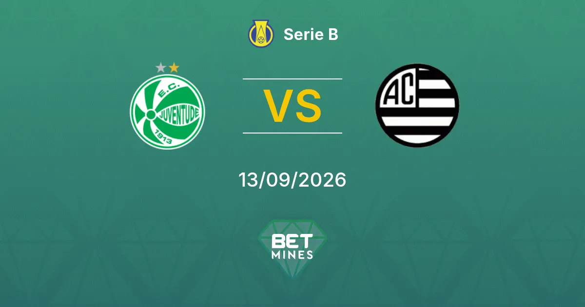 Pronóstico Juventude vs Athletic Club: Previa y Análisis del Partido | Serie B 13-09-2026