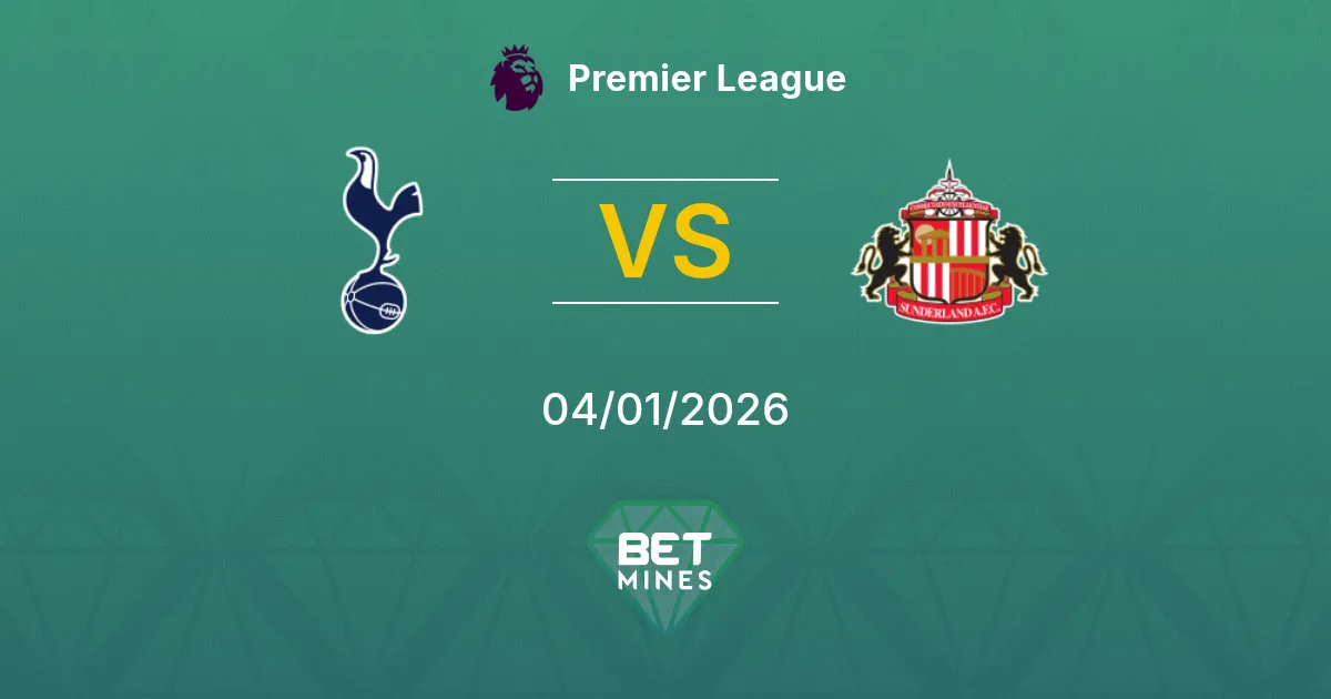 Tottenham Hotspur vs Sunderland Pronostico: Anteprima e Analisi della Partita | Premier League 04-01-2026