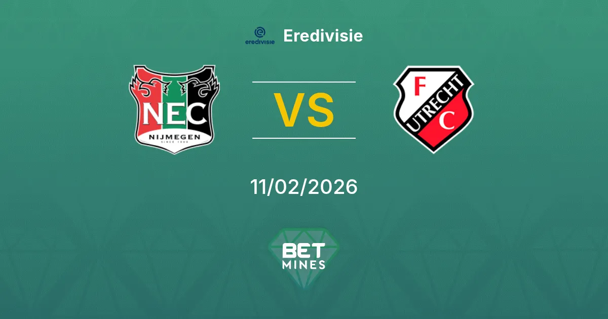 NEC Nijmegen vs FC Utrecht Prediction: Match Preview and Analysis | Eredivisie 11-02-2026