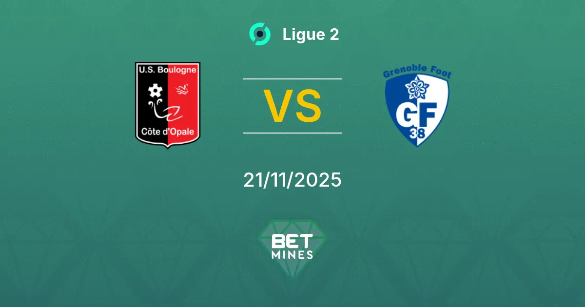 Boulogne vs Grenoble Foot 38 Pronóstico: Previa del Partido y Análisis | Ligue 2 21-11-2025