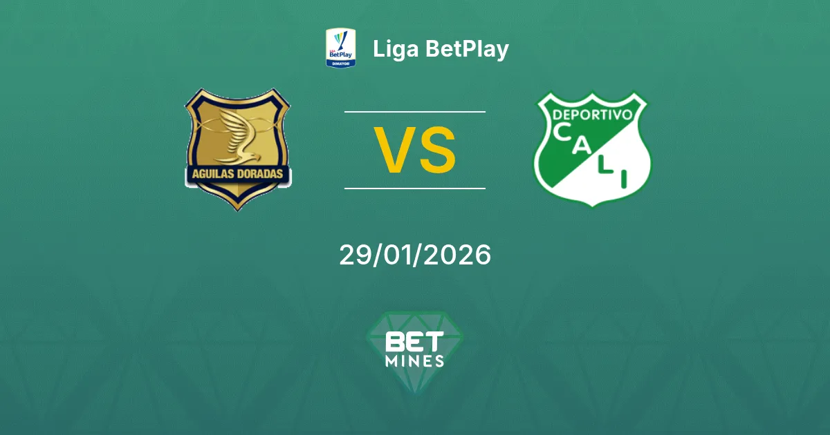 Rionegro Águilas vs Deportivo Cali Pronostico: Anteprima e Analisi | Liga BetPlay 29-01-2026