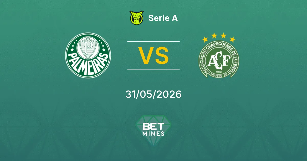 Palmeiras vs Chapecoense Pronostico: Anteprima e Analisi della Partita | Serie A 31-05-2026