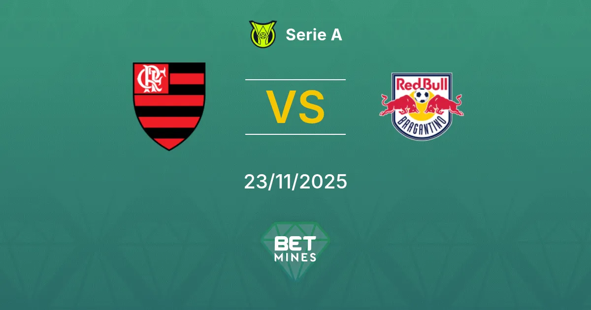 Flamengo vs Bragantino Prediction: Match Preview and Analysis | Serie A 23-11-2025