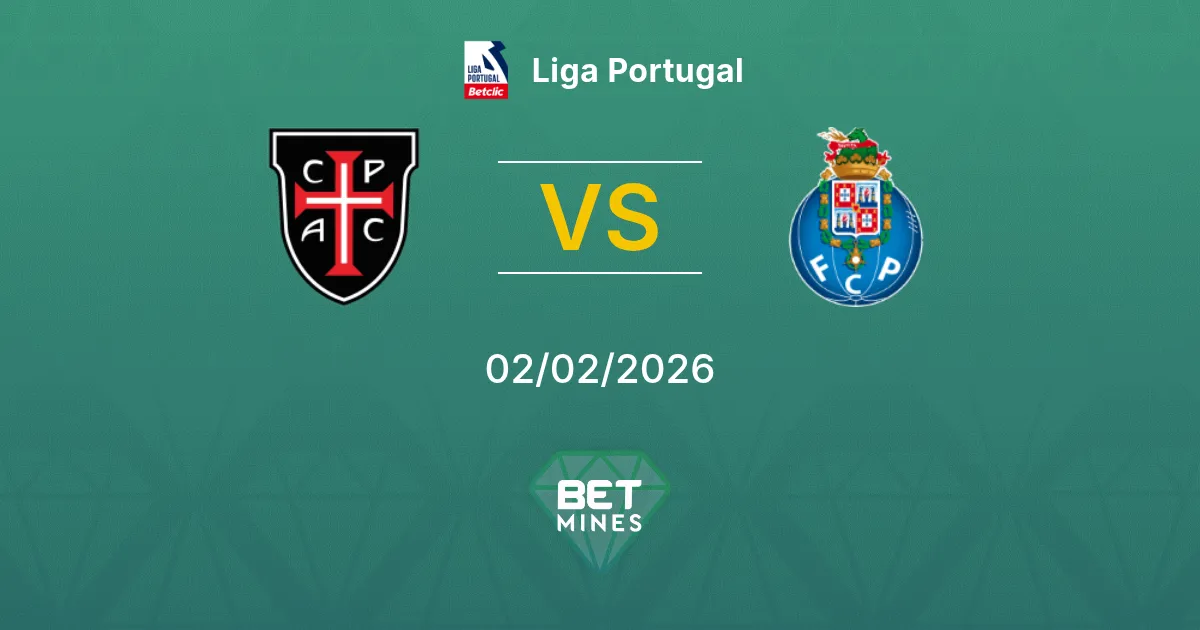 Casa Pia vs Porto Prediction: Match Preview and Analysis | Liga Portugal 02-02-2026