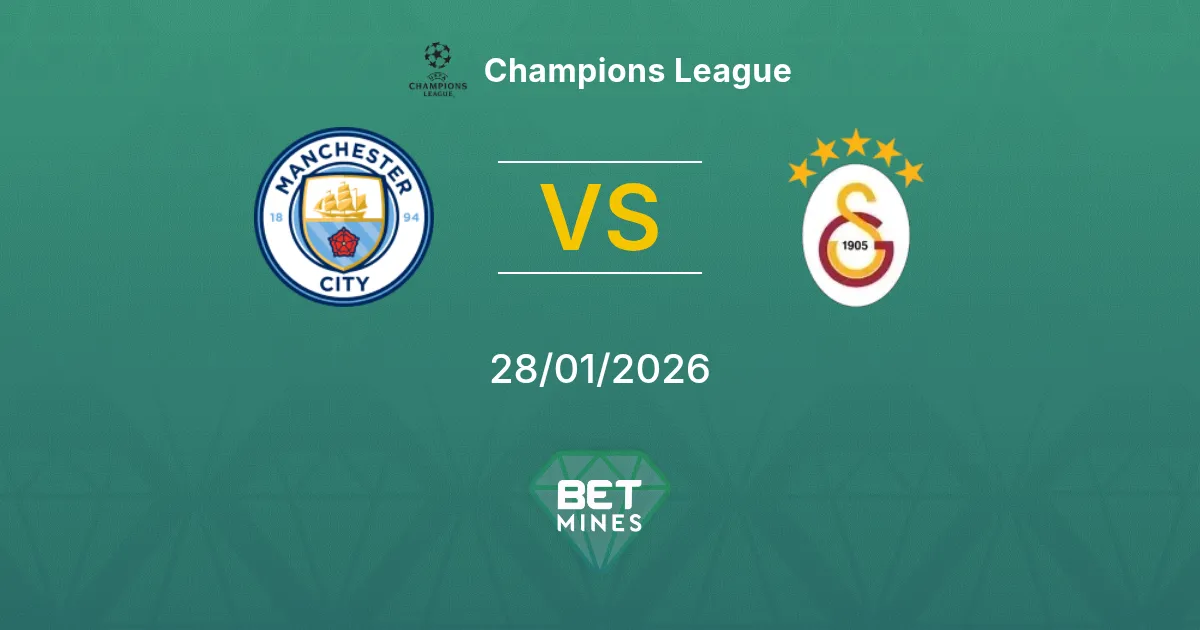 Manchester City vs Galatasaray Prediction: Match Preview and Analysis | Champions League 28-01-2026