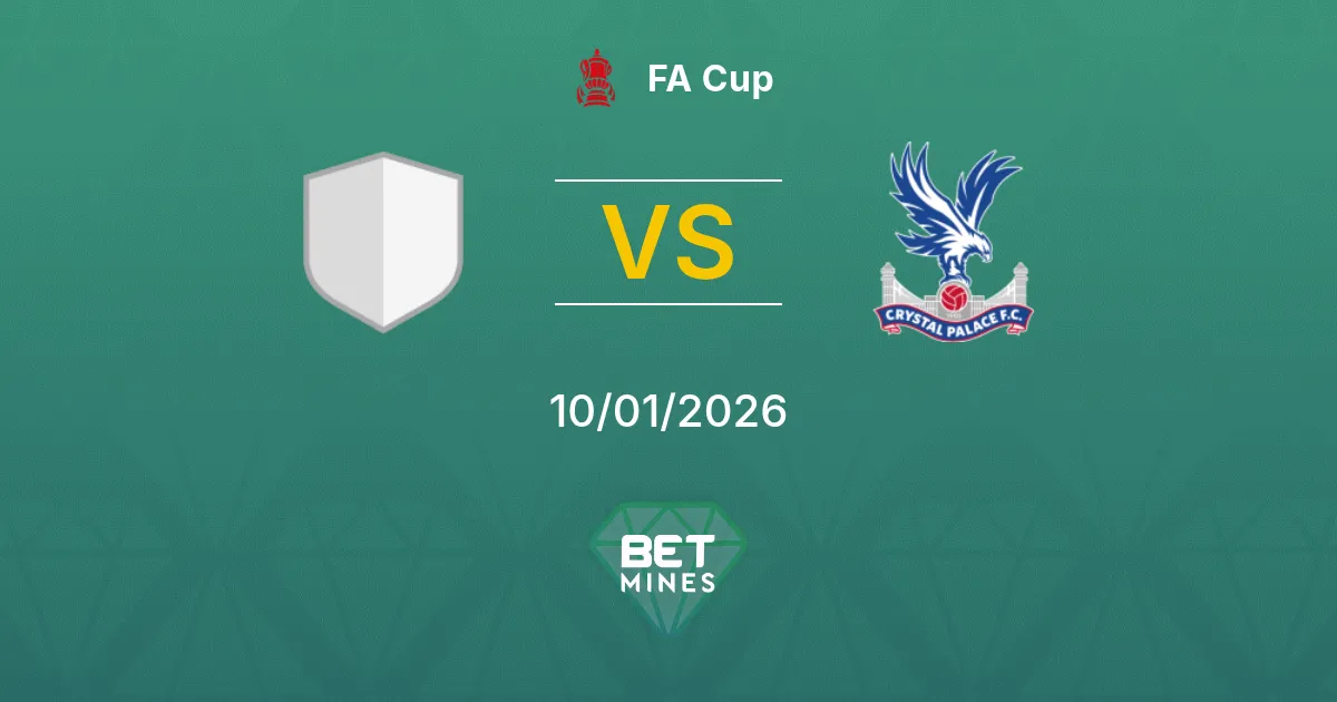 Macclesfield vs Crystal Palace Pronostico: Anteprima e Analisi della Partita | FA Cup 10-01-2026