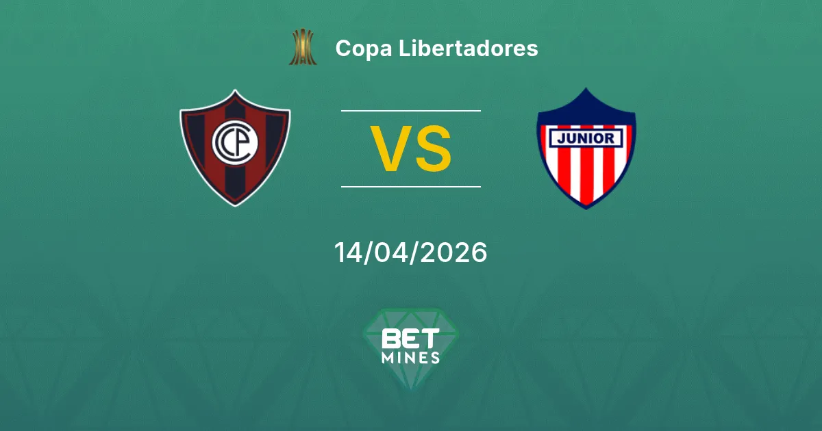 Cerro Porteño vs Junior FC Pronóstico: Previa y Análisis del Partido | Copa Libertadores 14-04-2026