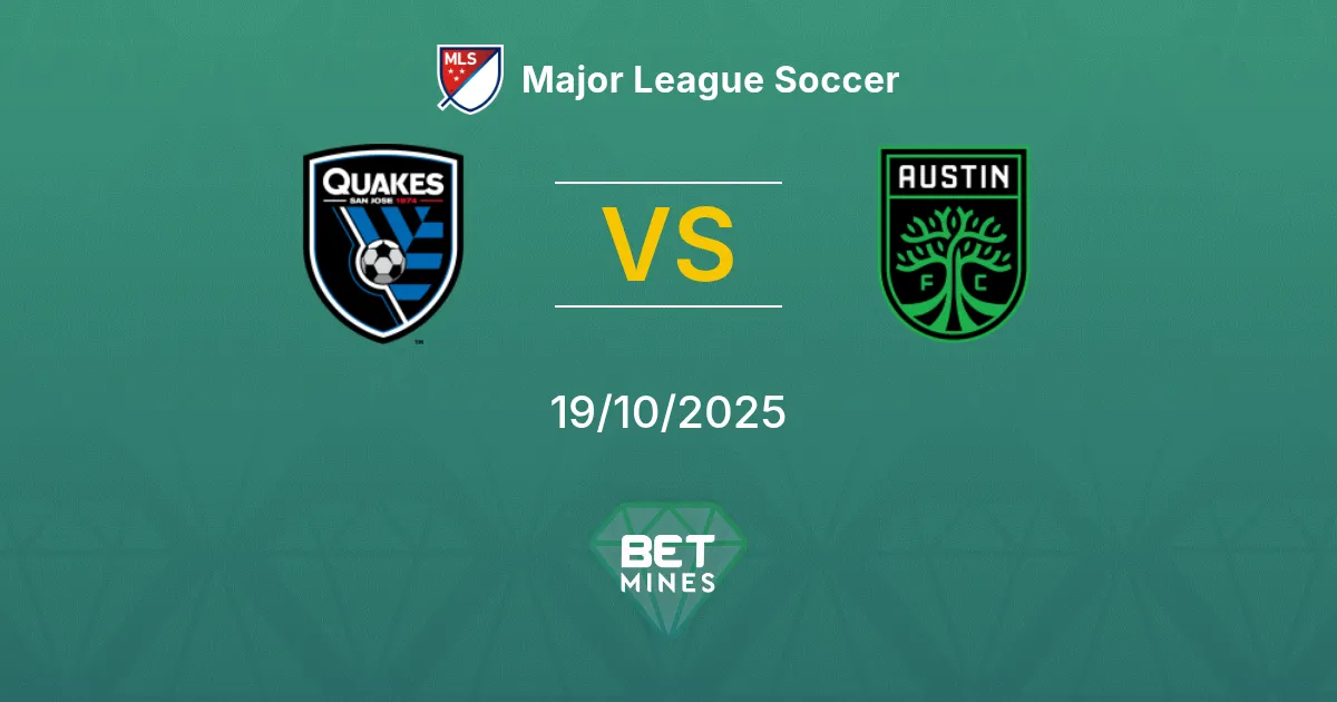 SJ Earthquakes vs Austin Pronostico: Anteprima e Analisi della Partita | Major League Soccer 19-10-2025
