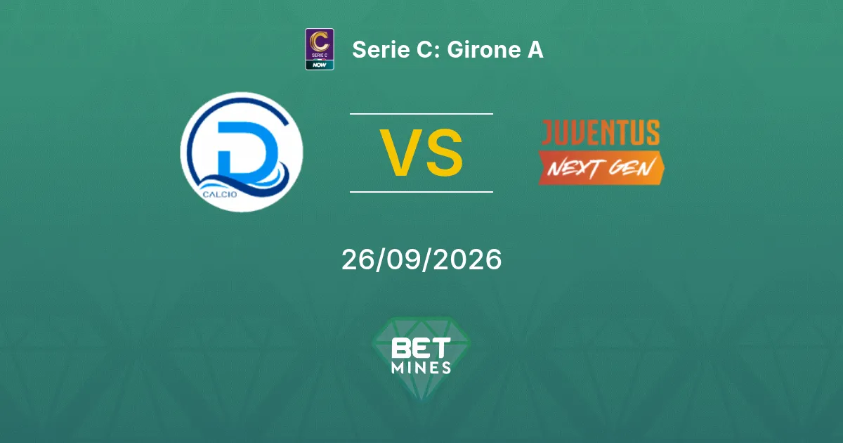 Pronostico Calcio Desenzano vs Juventus Next Gen: Anteprima e Analisi della Partita | Serie C: Girone A 26-09-2026