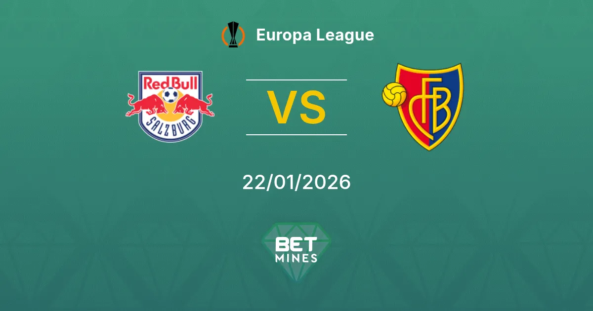 Salzburg vs Basel Prediction: Match Preview and Analysis | Europa League 22-01-2026