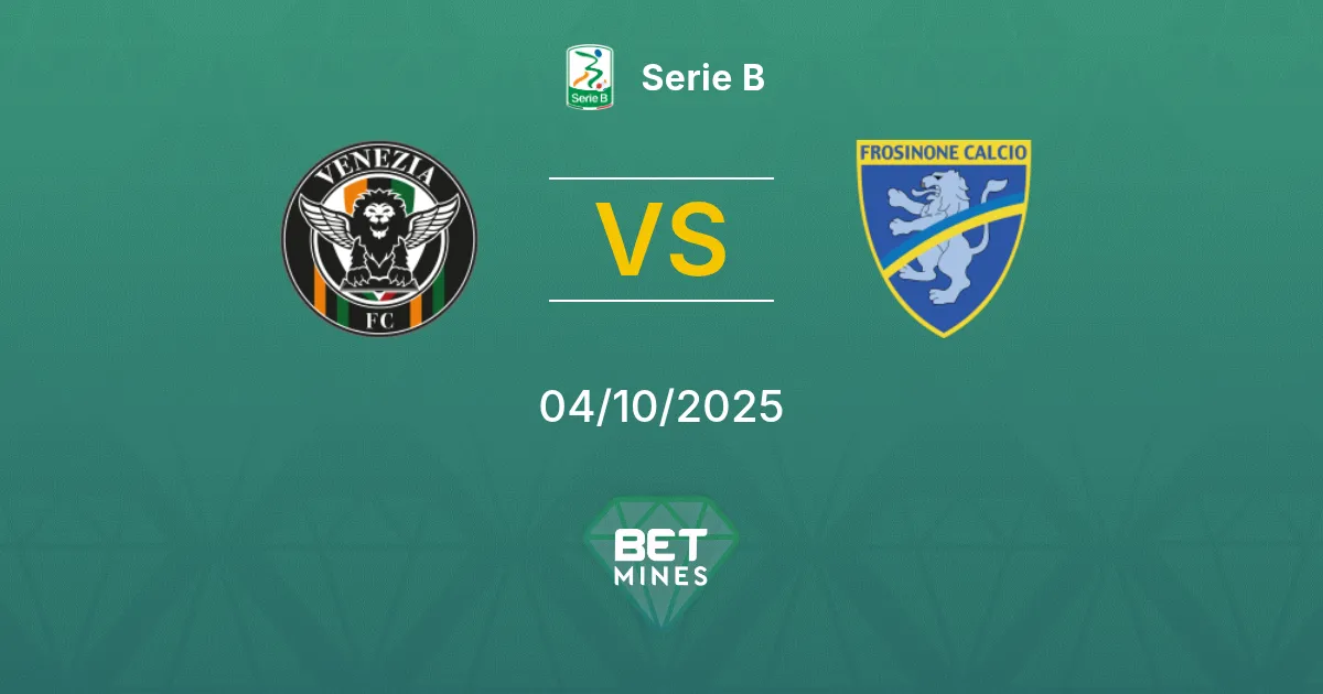 Venezia vs Frosinone Pronostico: Anteprima e Analisi della Partita | Serie B 04-10-2025