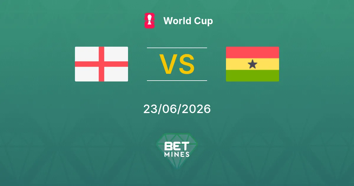 Inglaterra x Gana Palpite: Prévia e Análise da Partida | Copa do Mundo 23-06-2026
