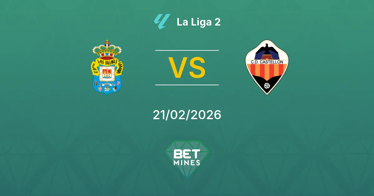 Las Palmas vs Castellón Pronostic : Aperçu et Analyse du Match | La Liga 2 21-02-2026