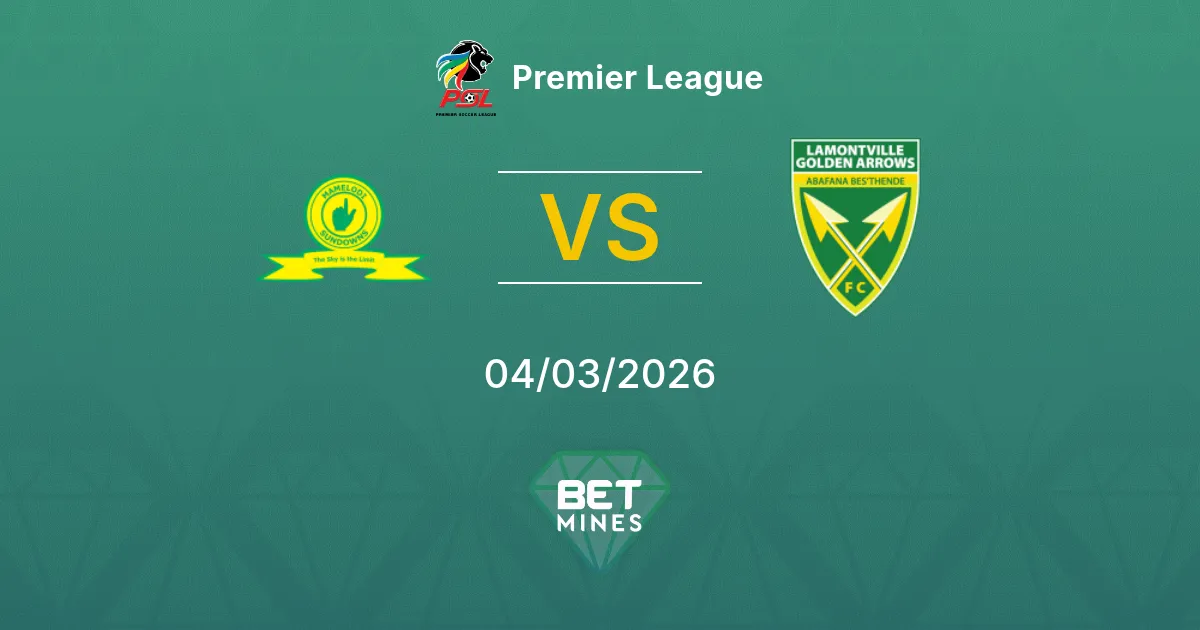 Mamelodi Sundowns vs Golden Arrows Prediction: Match Preview and Analysis | Premier League 04-03-2026