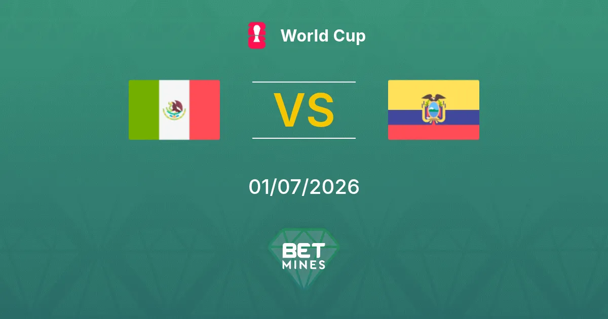 Mexico vs Ecuador Prediction: Match Preview and Analysis | World Cup 01-07-2026