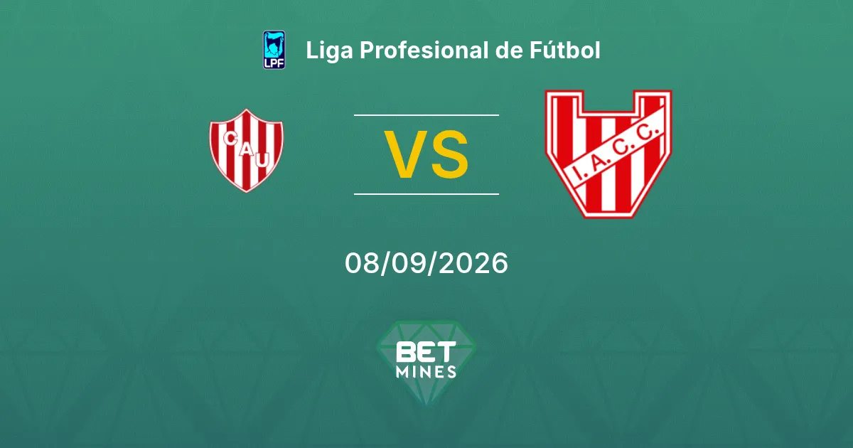 Pronóstico Unión Santa Fe vs Instituto: Previa y Análisis del Partido | Liga Profesional de Fútbol 08-09-2026