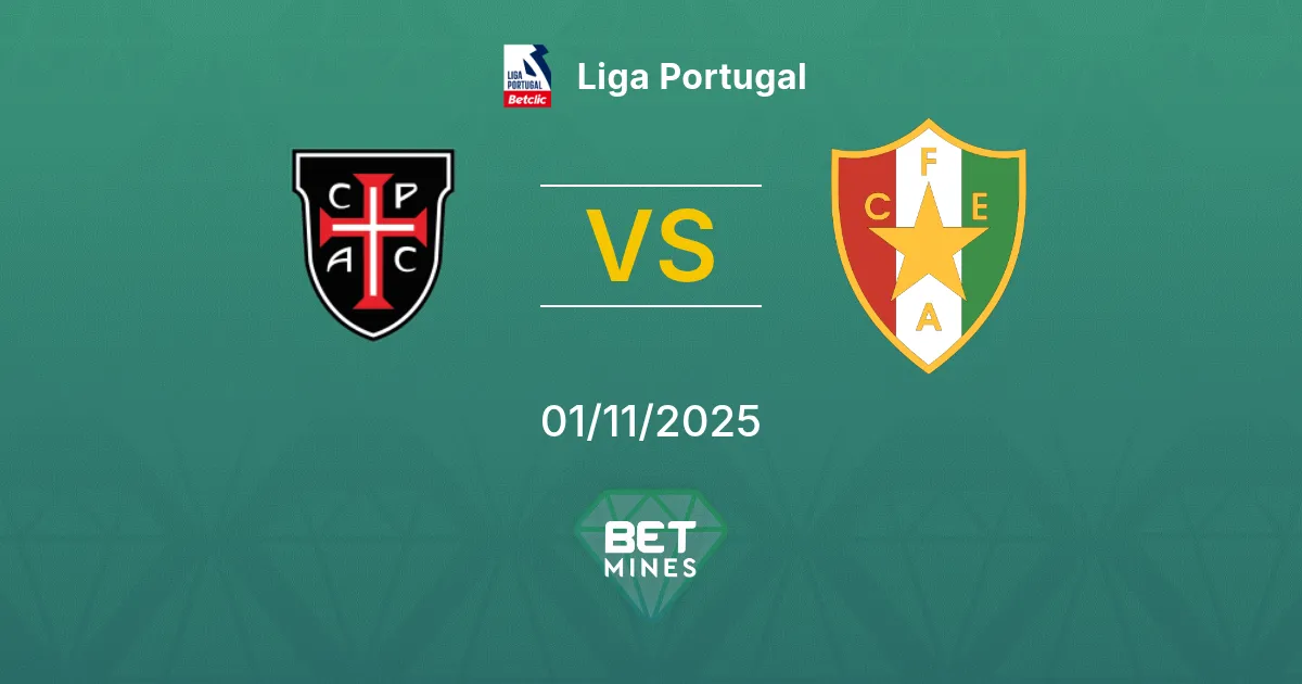 Casa Pia vs Estrela Amadora Prediction: Match Preview and Analysis | Liga Portugal 01-11-2025