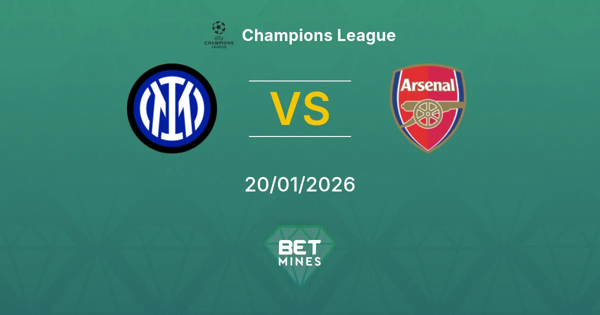 Inter vs Arsenal Prediction: Match Preview and Analysis | Champions League 20-01-2026