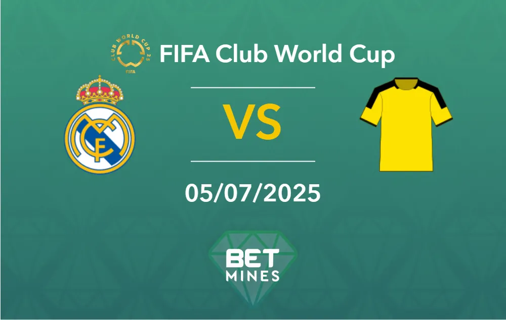Real Madrid vs Borussia Dortmund Prediction: Match Preview and Analysis | FIFA Club World Cup – Quarterfinals