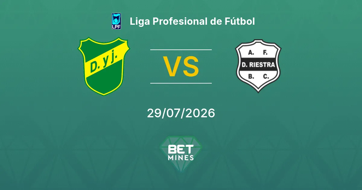Pronóstico Defensa y Justicia vs Deportivo Riestra: Previa y análisis del partido | Liga Profesional de Fútbol 29-07-2026