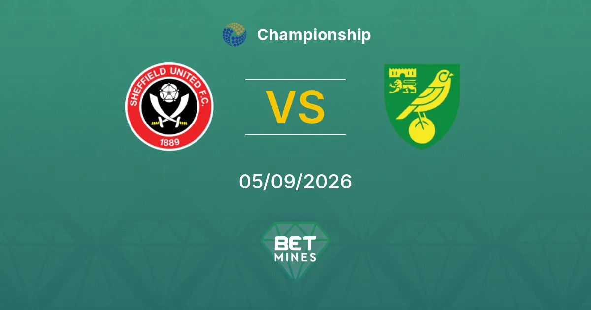 Sheffield United vs Norwich City Prediction: Match Preview and Analysis | Championship 05-09-2026