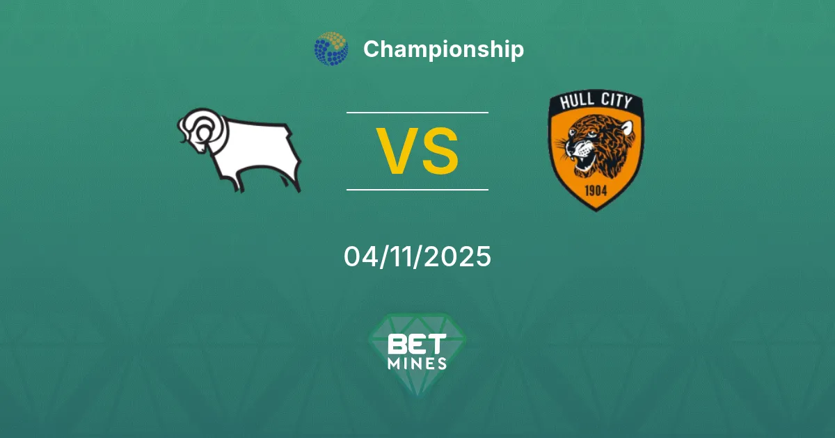 Derby County vs Hull City Prediction: Match Preview and Analysis | Championship 04-11-2025