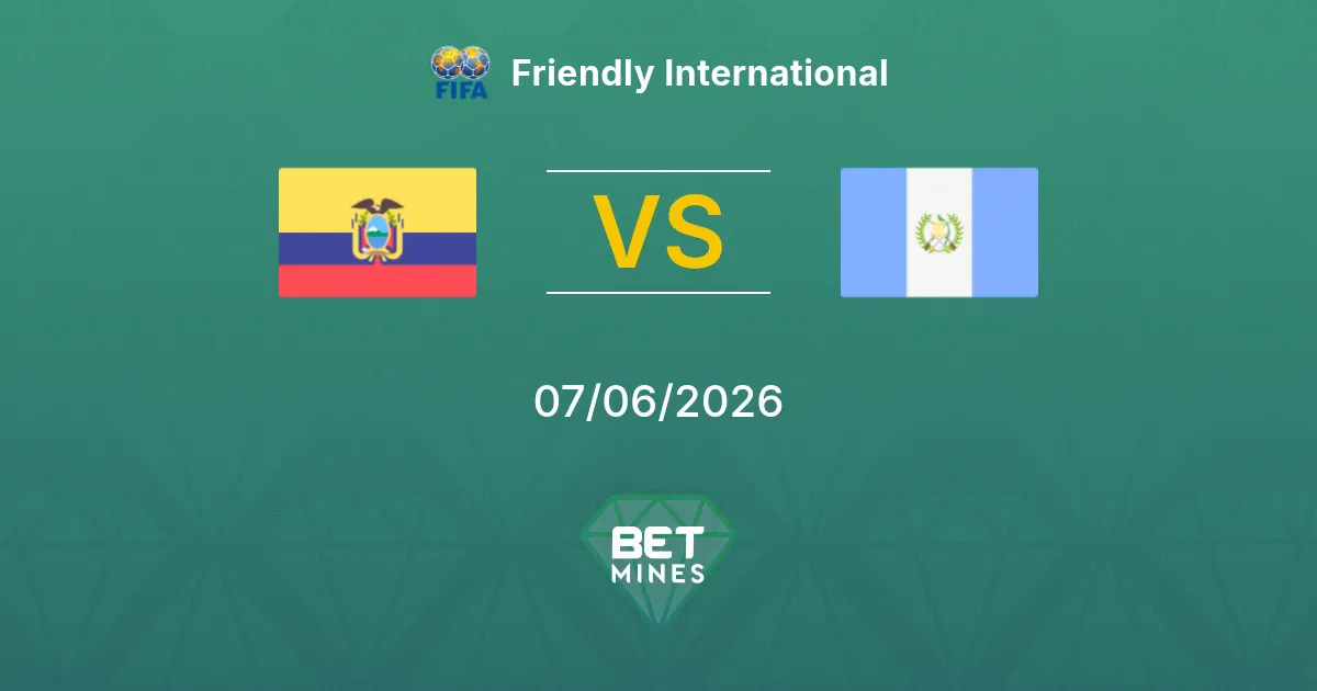 Ecuador vs Guatemala