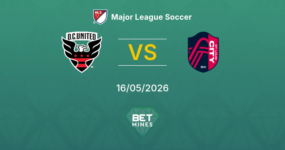 DC United vs St. Louis City Pronóstico: Previa del Partido y Análisis | Major League Soccer 16-05-2026