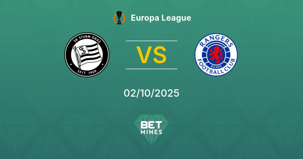 Sturm Graz vs Rangers Pronostico: Anteprima e Analisi della Partita | Europa League 02-10-2025