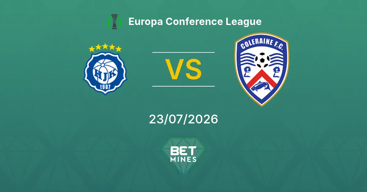 HJK vs Coleraine Prediction: Match Preview and Analysis | Europa Conference League 23-07-2026