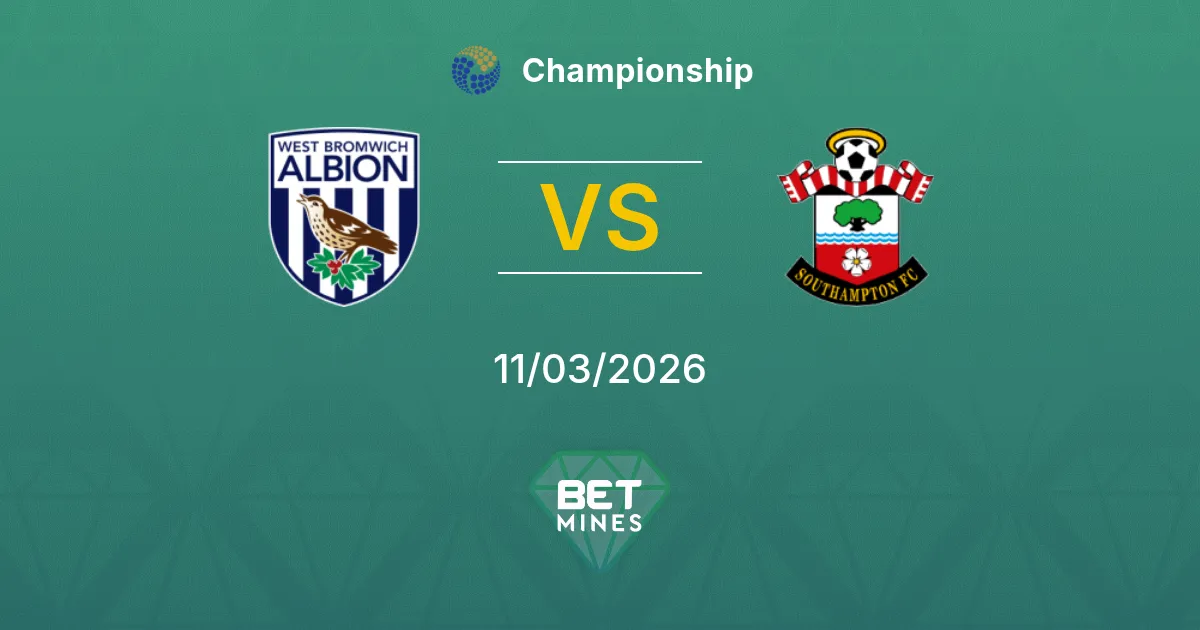 West Bromwich Albion vs Southampton
