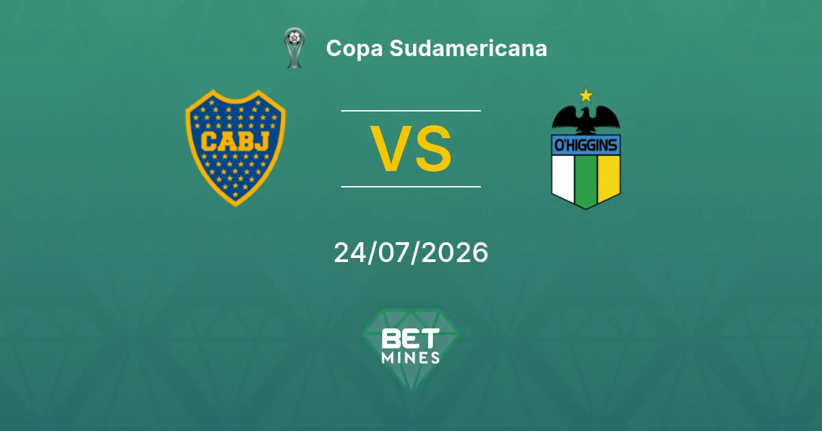 Boca Juniors x O'Higgins Palpite: Prévia e Análise da Partida | Copa Sul-Americana 24-07-2026