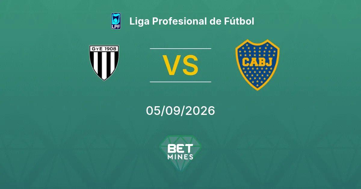 Pronostic Gimnasia y Esgrima Mendoza vs Boca Juniors : Aperçu et Analyse du Match | Liga Profesional de Fútbol 05-09-2026