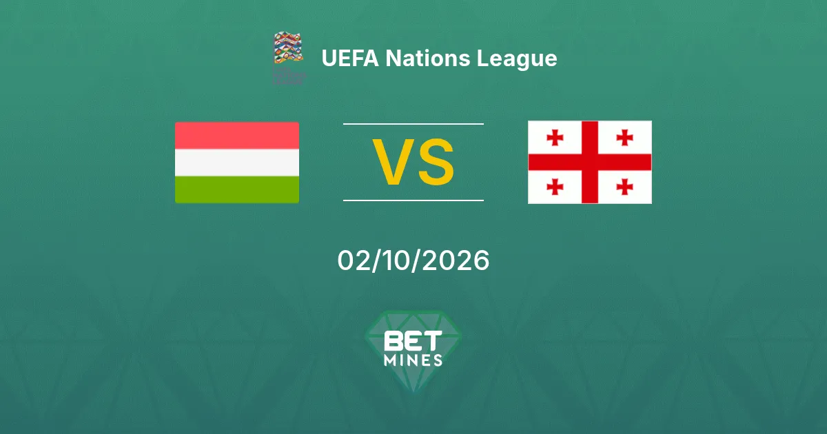 Hungary vs Georgia Prediction: Match Preview and Analysis | UEFA Nations League 02-10-2026