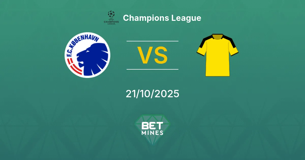 FC Copenhagen vs Borussia Dortmund Pronostico: Anteprima e Analisi | Champions League 21-10-2025