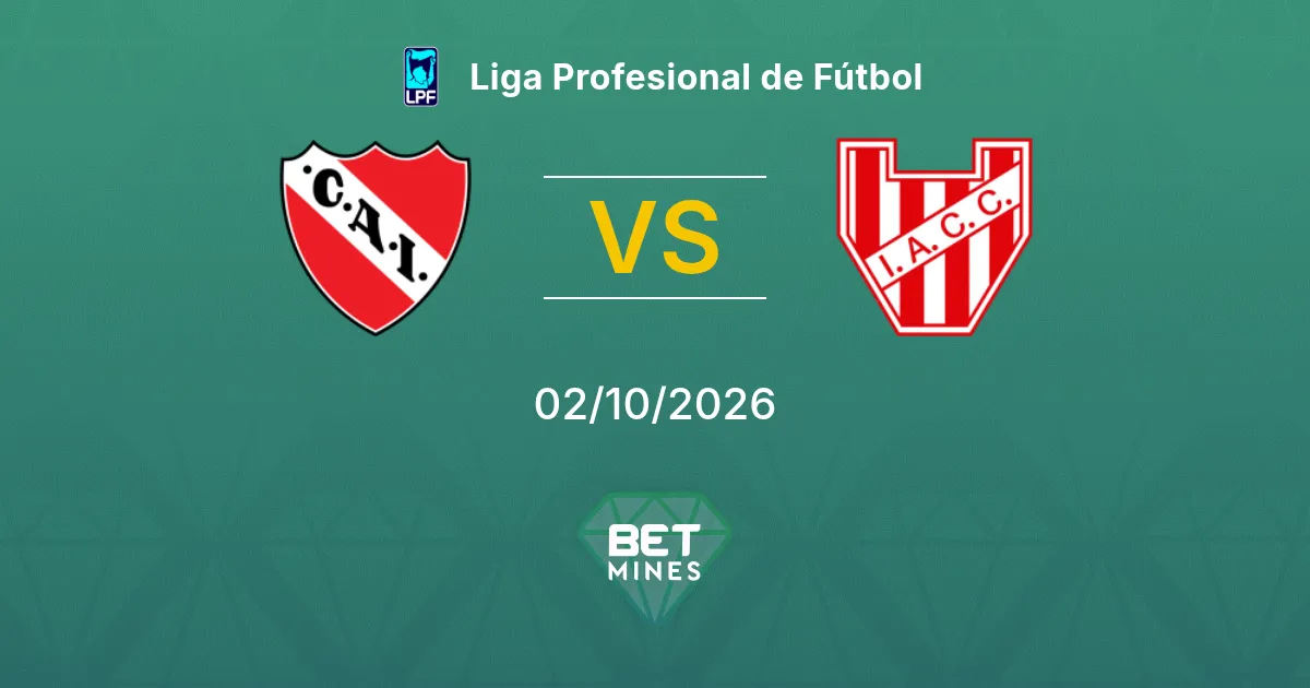 Independiente vs Instituto Prediction: Match Preview and Analysis | Liga Profesional de Fútbol 02-10-2026