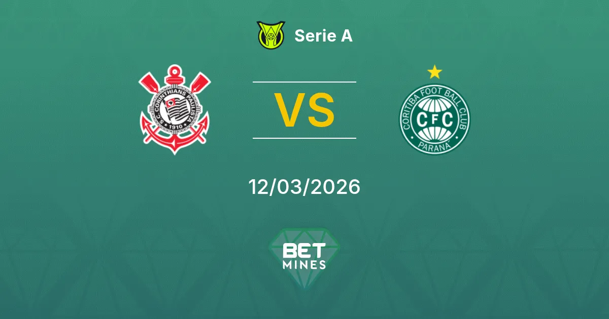 Corinthians vs Coritiba Pronostico: Anteprima e Analisi della Partita | Serie A 12-03-2026